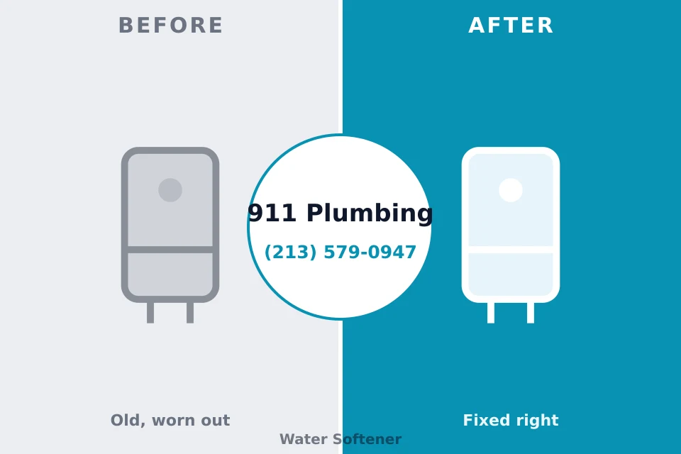 Before and after: plumbing repair McCullom Lake, IL